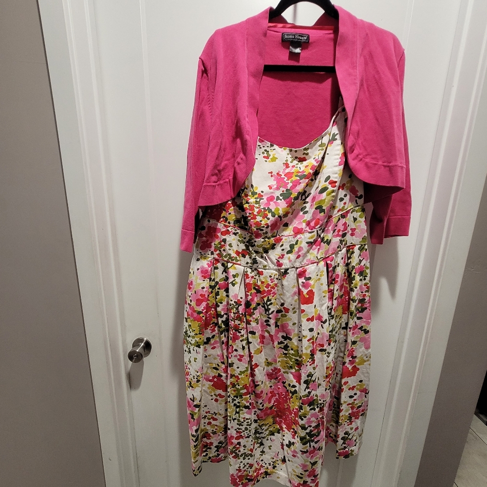 Jessica Howard 24w Midi Dress